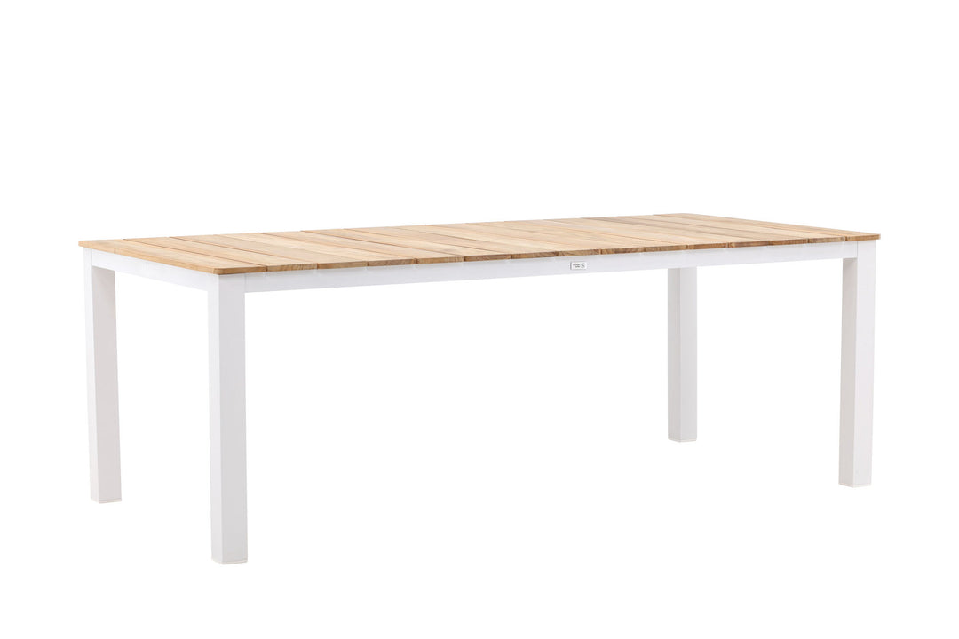 Venture Home Mexico Table 210*100 - White/Teak