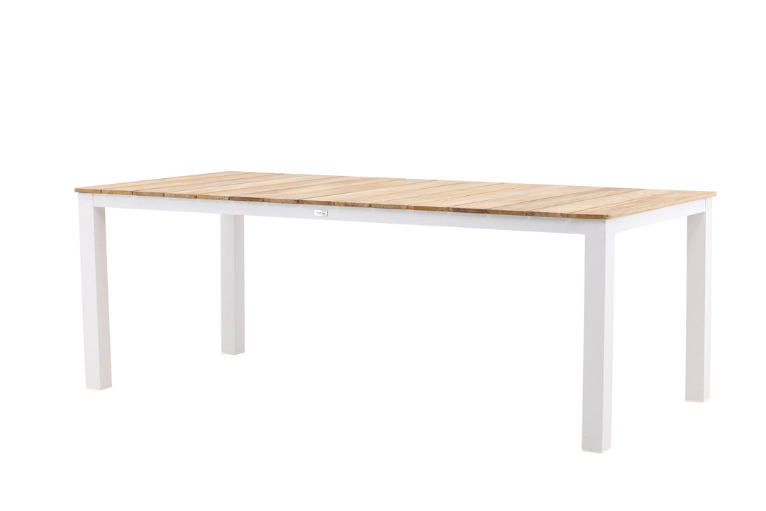 Venture Home Mexico Table 210*100 - White/Teak