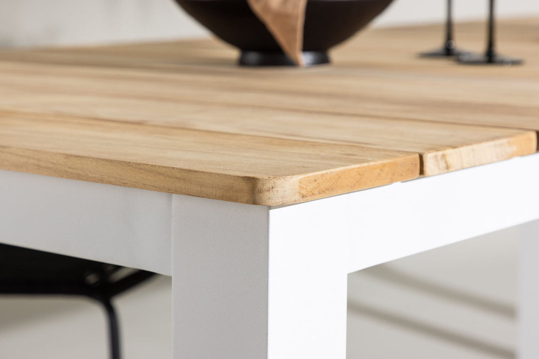 Venture Home Mexico Table 210*100 - White/Teak
