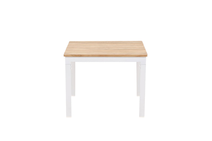 Venture Home Brasilia Sofa Table - White/Teak