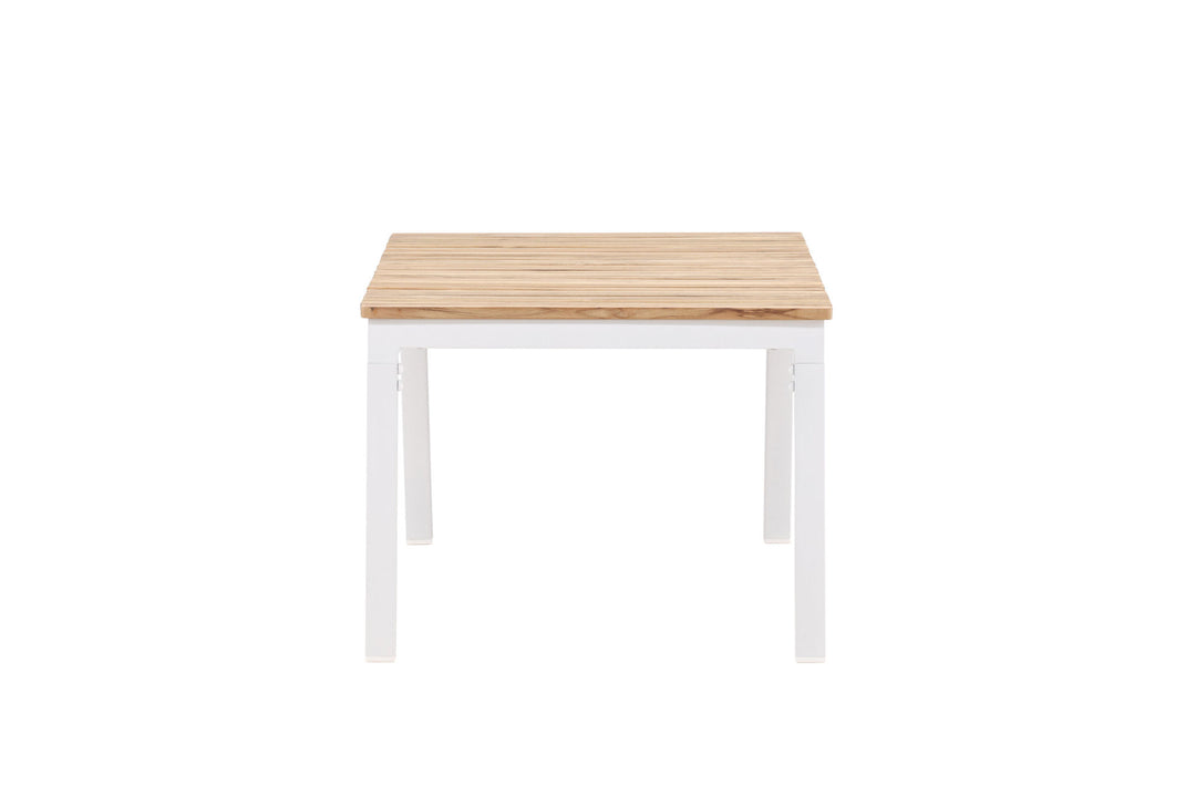 Venture Home Brasilia Sofa Table - White/Teak
