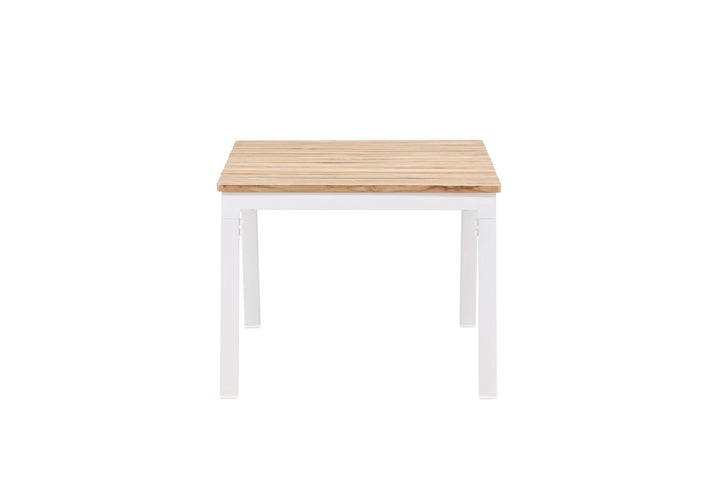 Venture Home Brasilia Sofa Table - White/Teak