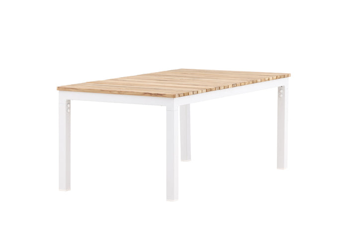 Venture Home Brasilia Sofa Table - White/Teak