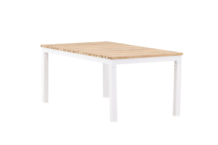 Venture Home Brasilia Sofa Table - White/Teak