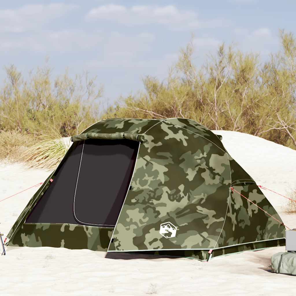 5-personers fisketelt vandtæt camouflage