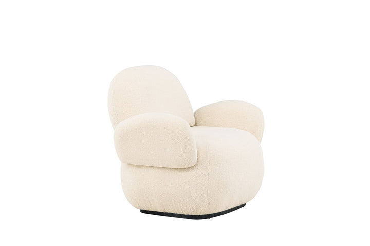 Venture Home Sevilla Single Sofa - Beige / Beige Chenille