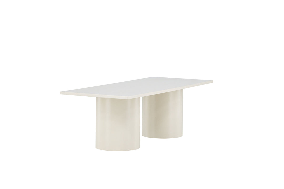 Venture Home Sandvika Sofa table  - Beige / Glossy