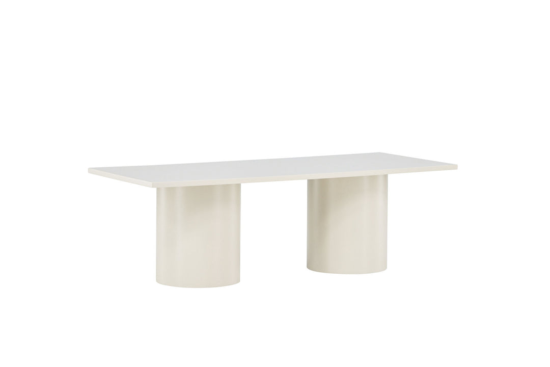 Venture Home Sandvika Sofa table  - Beige / Glossy