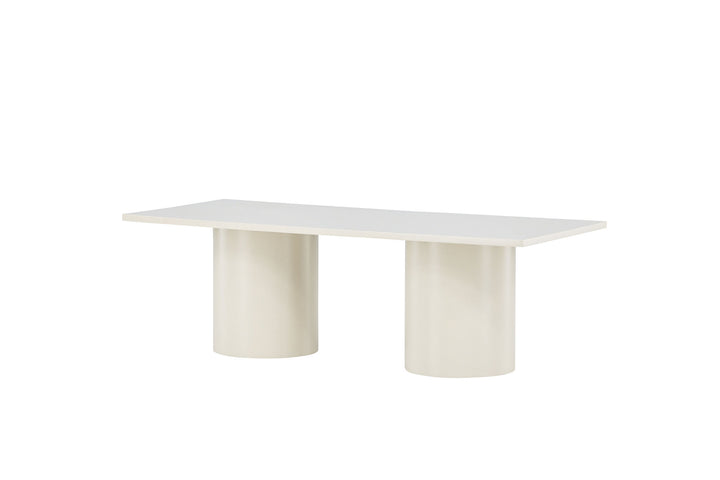 Venture Home Sandvika Sofa table  - Beige / Glossy