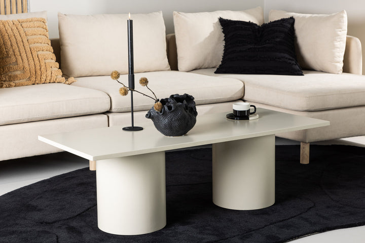 Venture Home Sandvika Sofa table  - Beige / Glossy