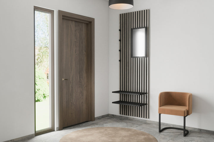 Venture Home Nimes Mirror 35x5,8x72,5cm - Black /  Mirror