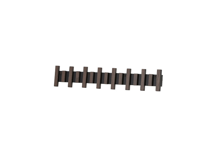 Venture Home Nimes Wall Hat Rack 75x3,5x13cm - Black/Mocca /  MDF