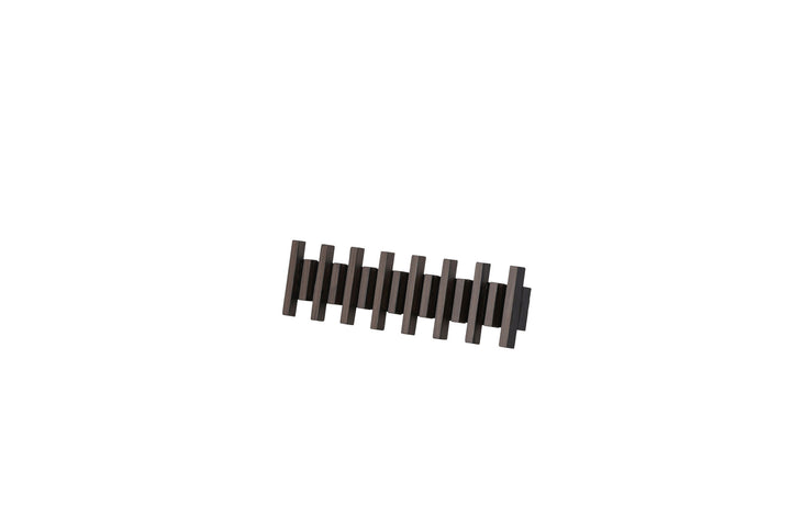 Venture Home Nimes Wall Hat Rack 75x3,5x13cm - Black/Mocca /  MDF