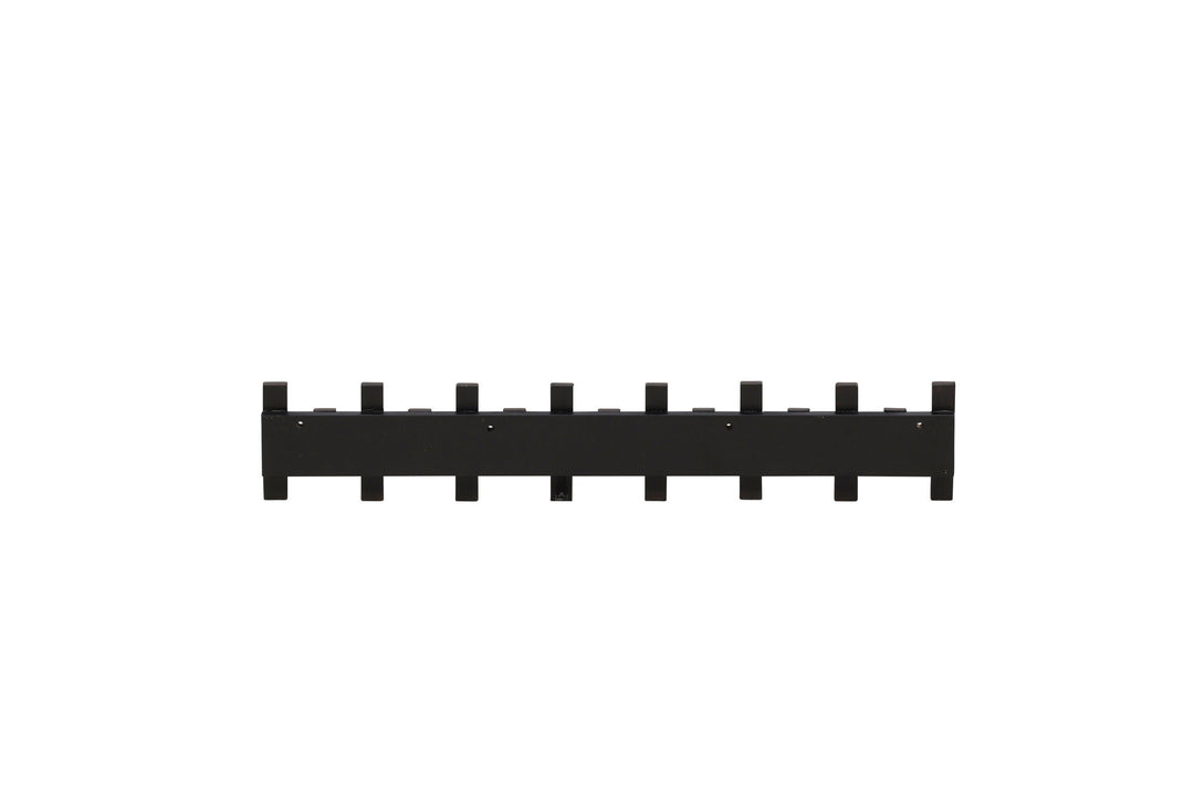 Venture Home Nimes Wall Hat Rack 75x3,5x13cm - Black/Mocca /  MDF