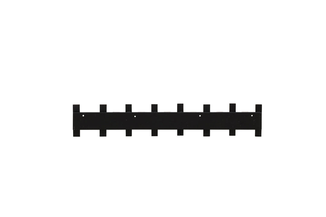 Venture Home Nimes Wall Hat Rack 75x3,5x13cm - Black/whitewash /  MDF