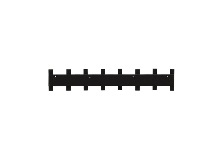 Venture Home Nimes Wall Hat Rack 75x3,5x13cm - Black/whitewash /  MDF