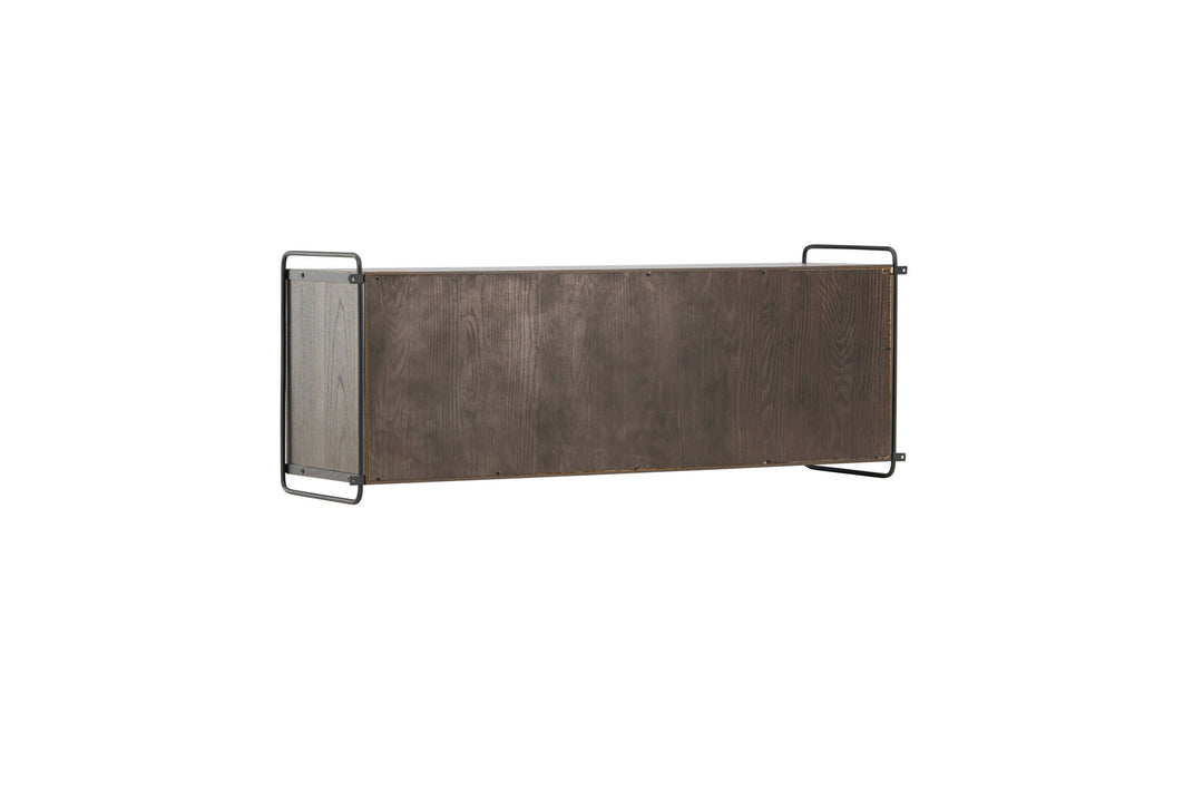 Venture Home Paris  Wall Cabinet 121x35x48cm - Mocca MDF