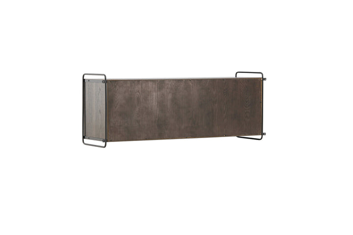 Venture Home Paris  Wall Cabinet 121x35x48cm - Mocca MDF