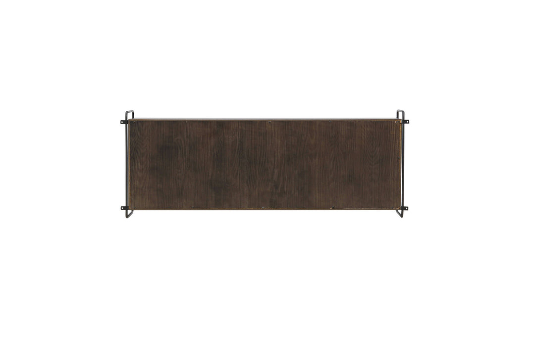 Venture Home Paris  Wall Cabinet 121x35x48cm - Mocca MDF