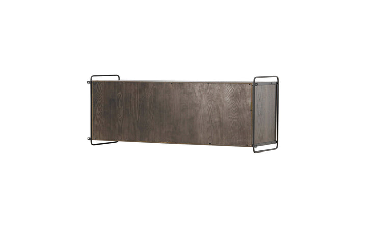 Venture Home Paris  Wall Cabinet 121x35x48cm - Mocca MDF