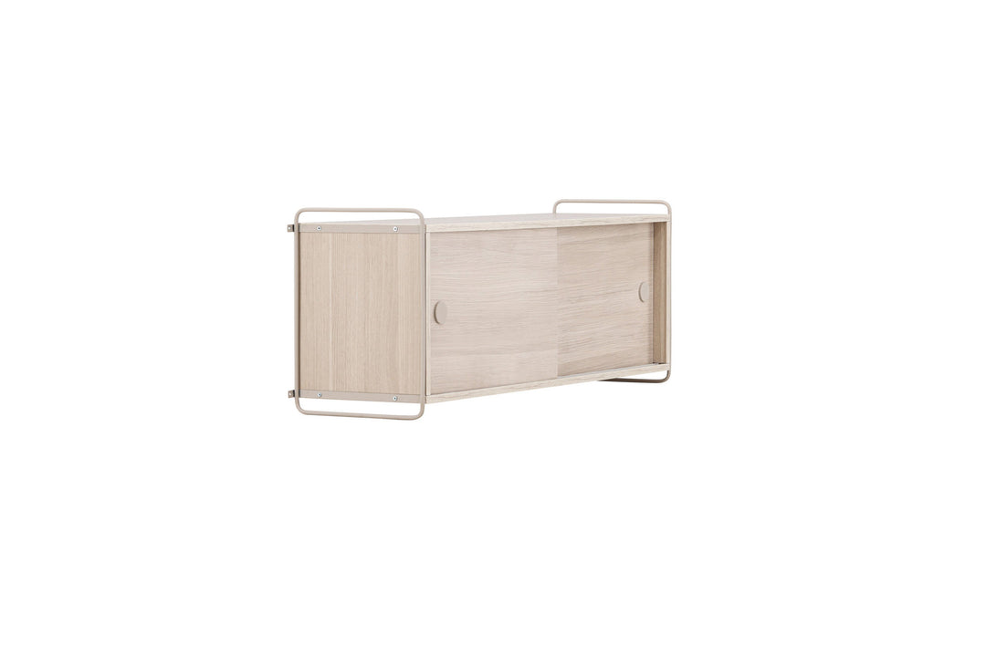 Venture Home Paris  Wall Cabinet  121x35x48cm - Whitewash MDF