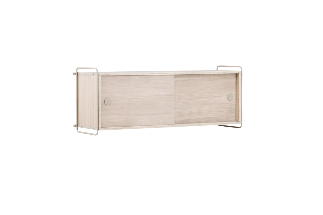 Venture Home Paris  Wall Cabinet  121x35x48cm - Whitewash MDF