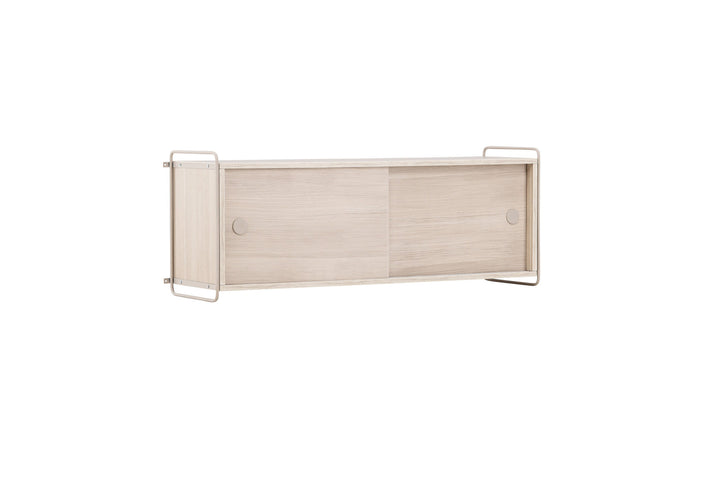 Venture Home Paris  Wall Cabinet  121x35x48cm - Whitewash MDF