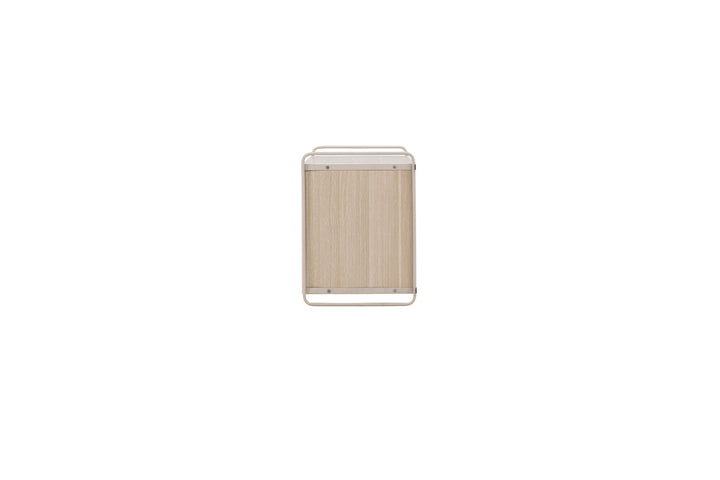 Venture Home Paris  Wall Cabinet  121x35x48cm - Whitewash MDF