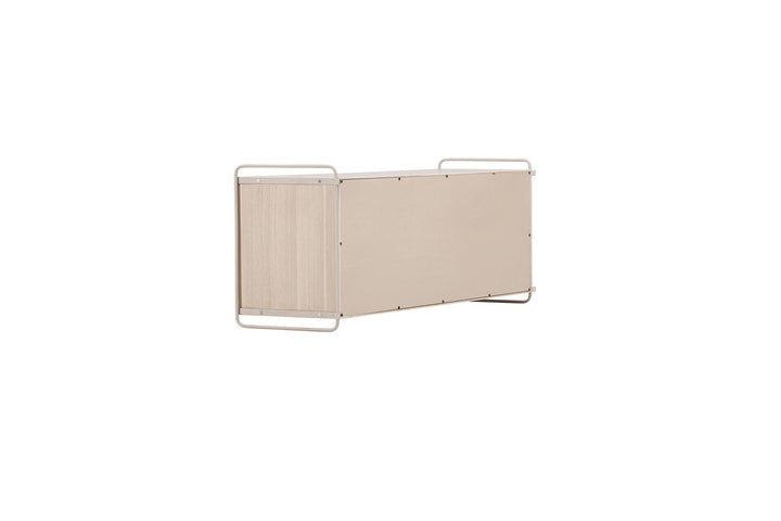 Venture Home Paris  Wall Cabinet  121x35x48cm - Whitewash MDF