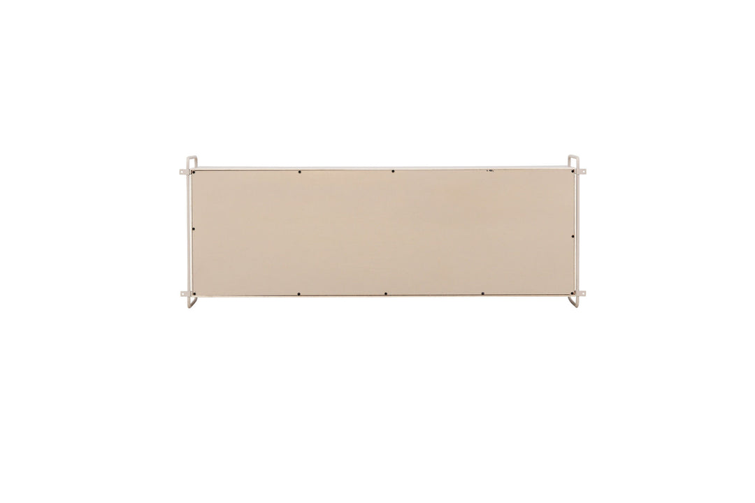 Venture Home Paris  Wall Cabinet  121x35x48cm - Whitewash MDF