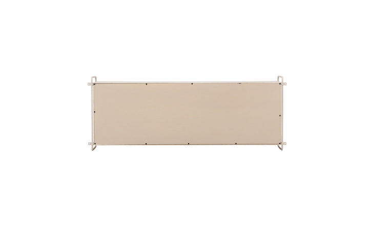 Venture Home Paris  Wall Cabinet  121x35x48cm - Whitewash MDF