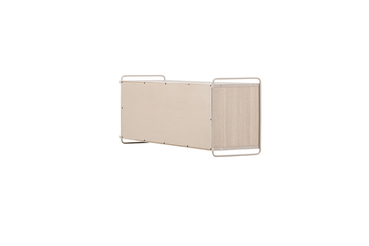 Venture Home Paris  Wall Cabinet  121x35x48cm - Whitewash MDF