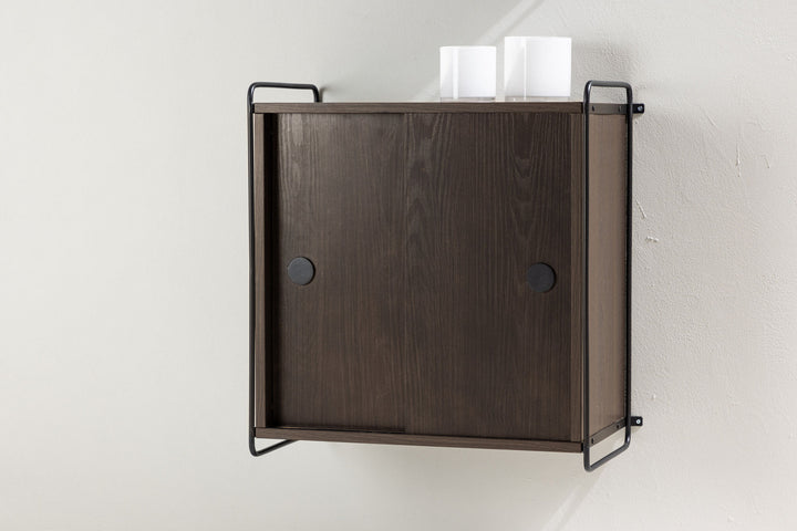 Venture Home Paris  Wall Cabinet 61x35x67,8cm - Mocca MDF