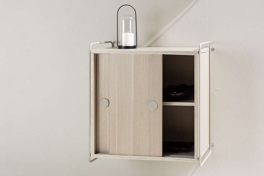 Venture Home Paris  Wall Cabinet 61x35x67,8cm - Whitewash MDF