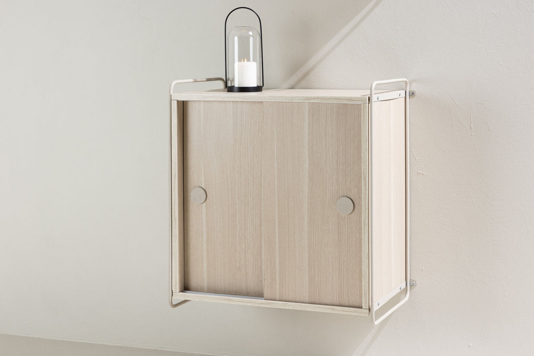 Venture Home Paris  Wall Cabinet 61x35x67,8cm - Whitewash MDF