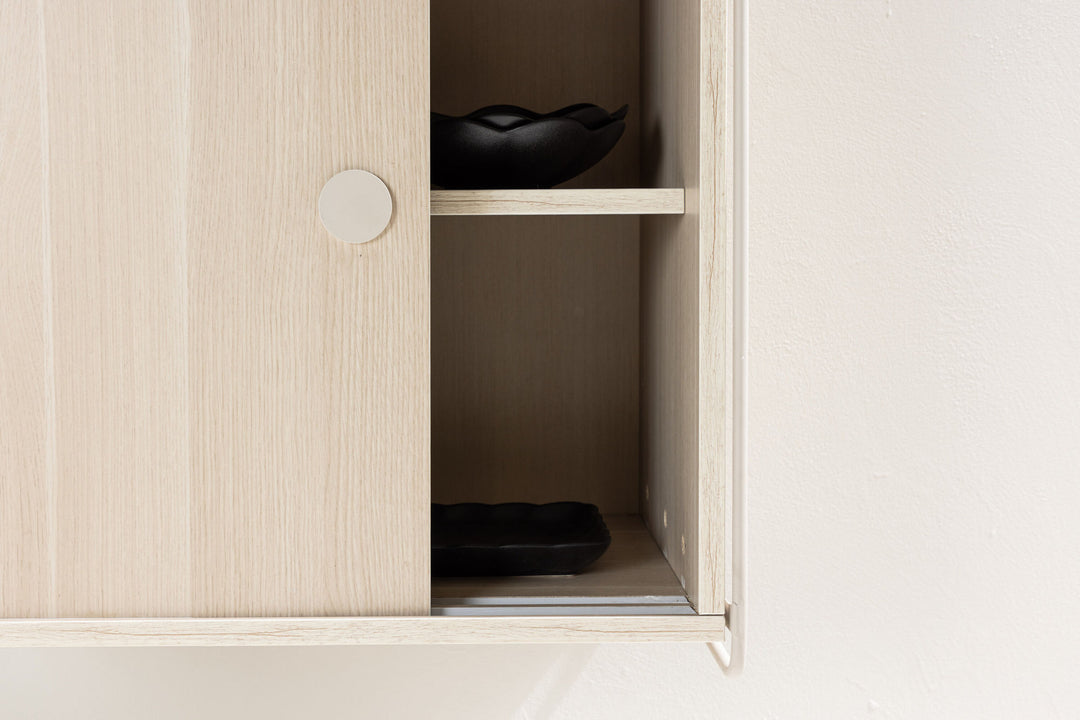 Venture Home Paris  Wall Cabinet 61x35x67,8cm - Whitewash MDF