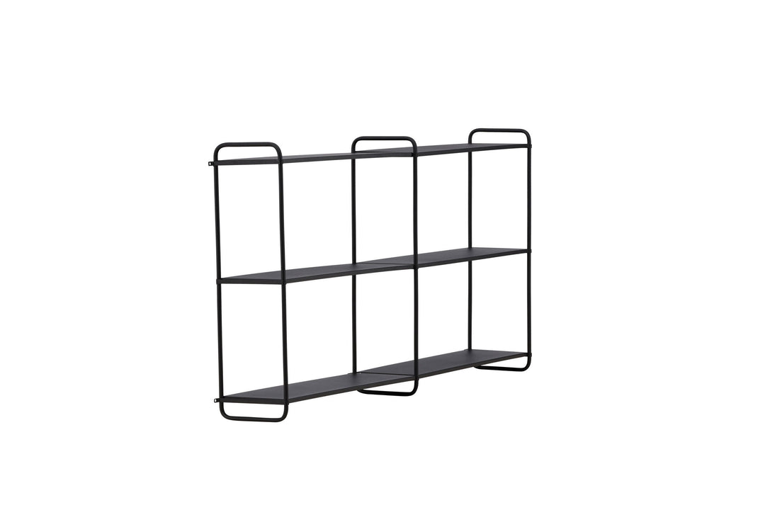 Venture Home Lyon  Wall Shelf  - Black / Powder coated Iron