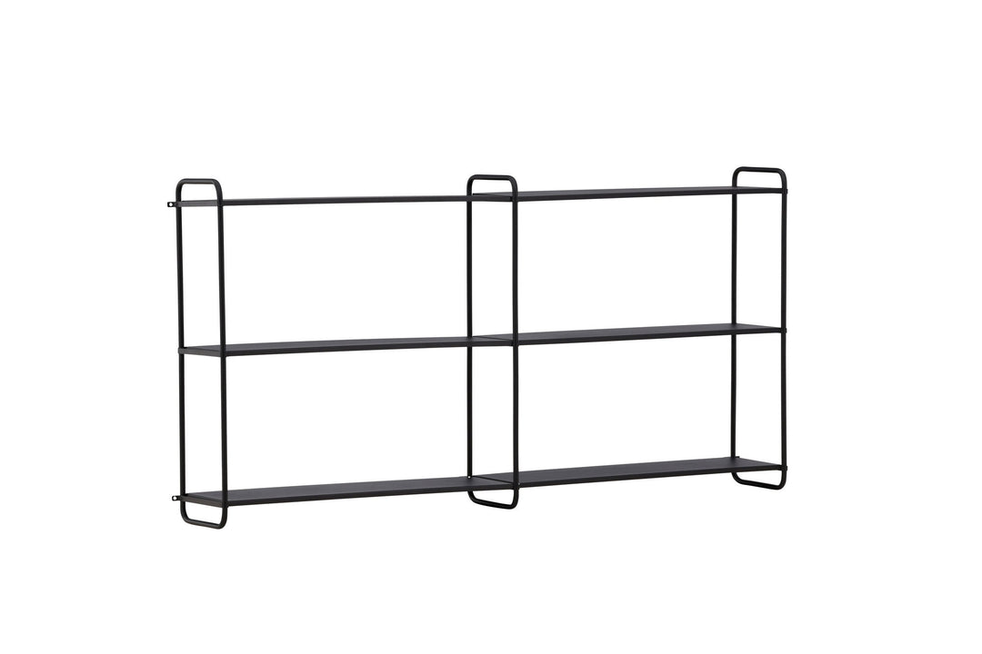 Venture Home Lyon  Wall Shelf  - Black / Powder coated Iron
