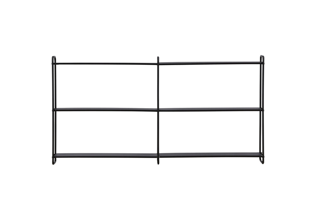 Venture Home Lyon  Wall Shelf  - Black / Powder coated Iron