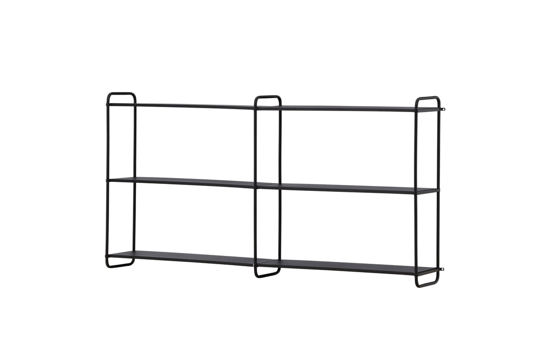 Venture Home Lyon  Wall Shelf  - Black / Powder coated Iron