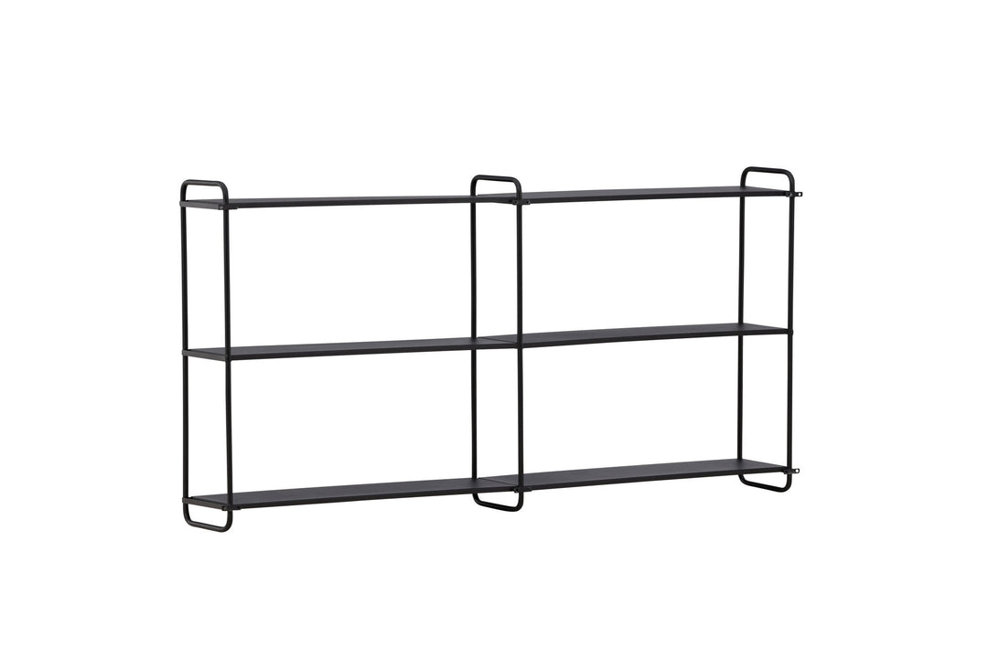 Venture Home Lyon  Wall Shelf  - Black / Powder coated Iron