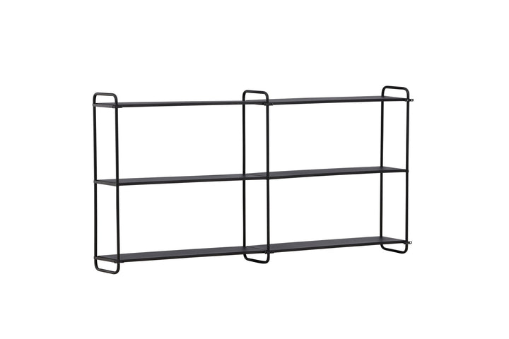Venture Home Lyon  Wall Shelf  - Black / Powder coated Iron