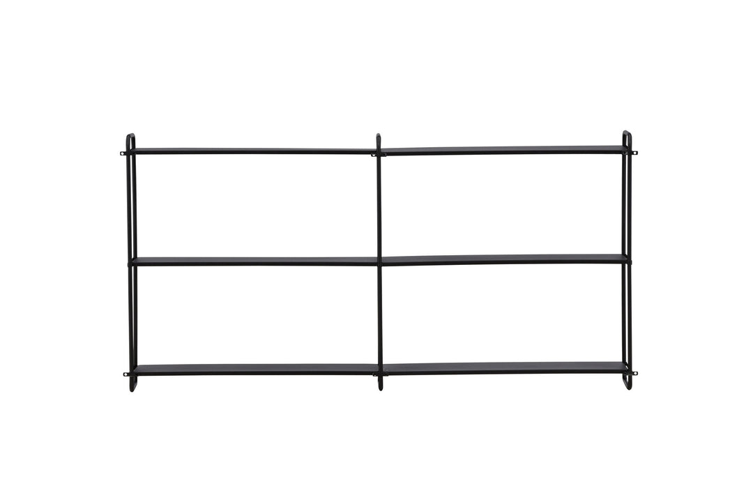 Venture Home Lyon  Wall Shelf  - Black / Powder coated Iron
