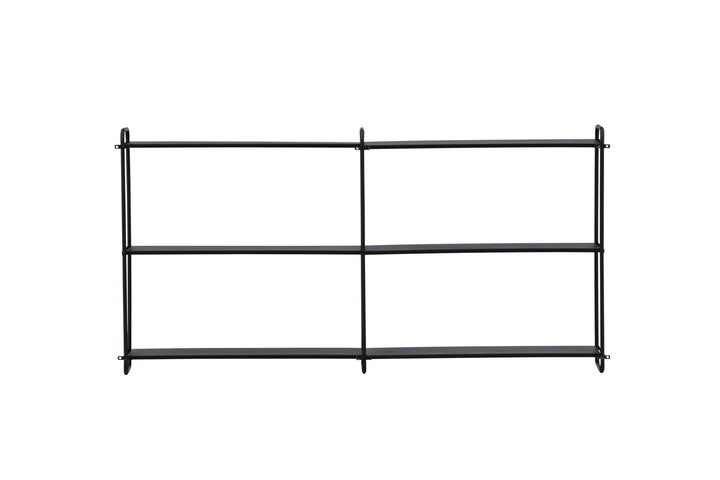 Venture Home Lyon  Wall Shelf  - Black / Powder coated Iron