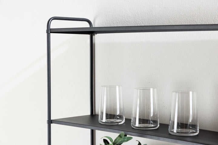 Venture Home Lyon  Wall Shelf  - Black / Powder coated Iron