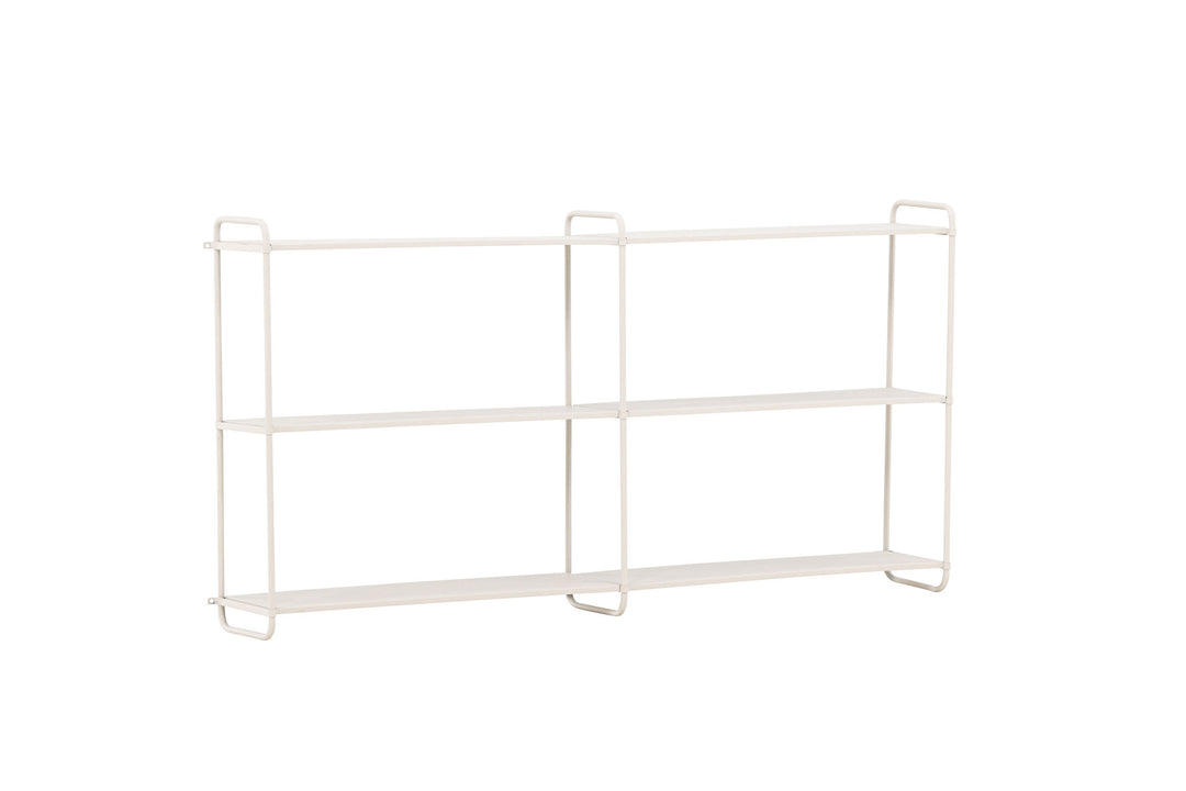 Venture Home Lyon  Wall Shelf  - Beige /  Powder coated Iron