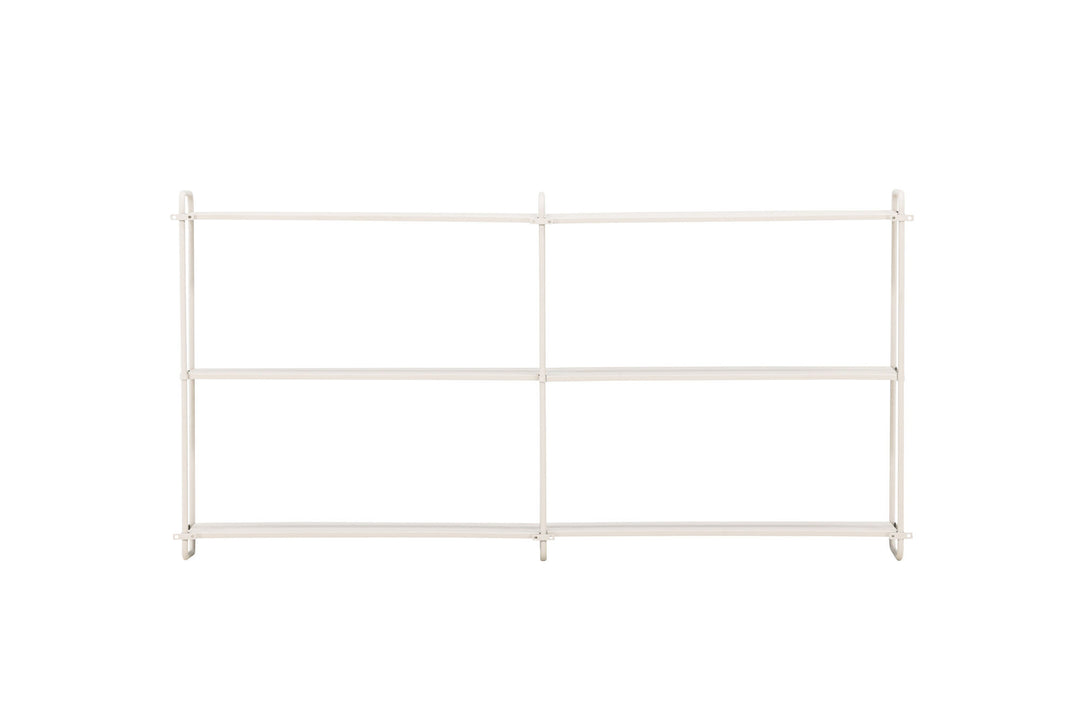 Venture Home Lyon  Wall Shelf  - Beige /  Powder coated Iron