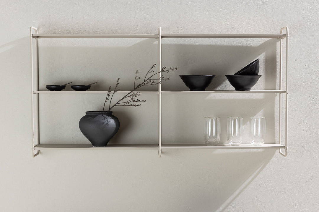 Venture Home Lyon  Wall Shelf  - Beige /  Powder coated Iron