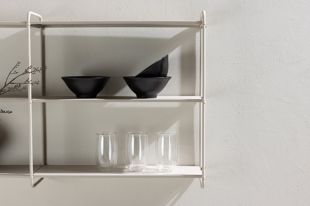 Venture Home Lyon  Wall Shelf  - Beige /  Powder coated Iron