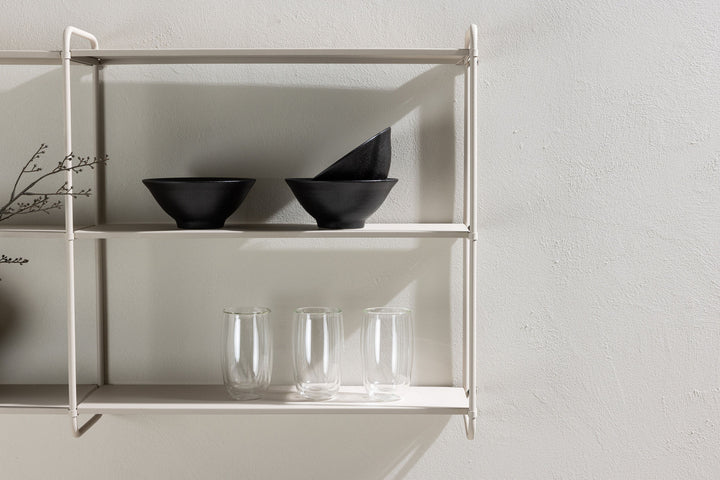 Venture Home Lyon  Wall Shelf  - Beige /  Powder coated Iron